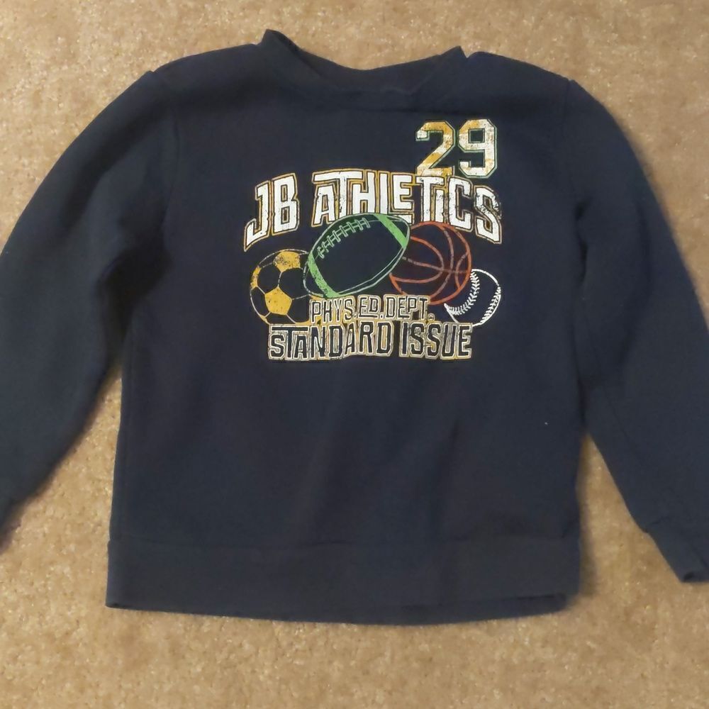 Joe boxer boys athletic sweatshirt size 4t